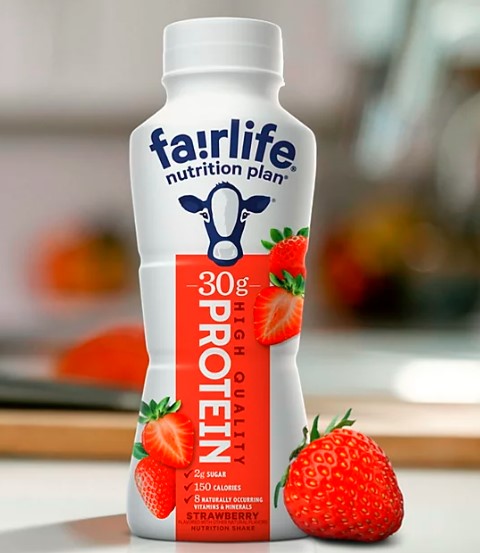 Fairlife Nutrition Plan Strawberry, 30 g. Protein Shake (11.5 fl. oz., 12 pk.)